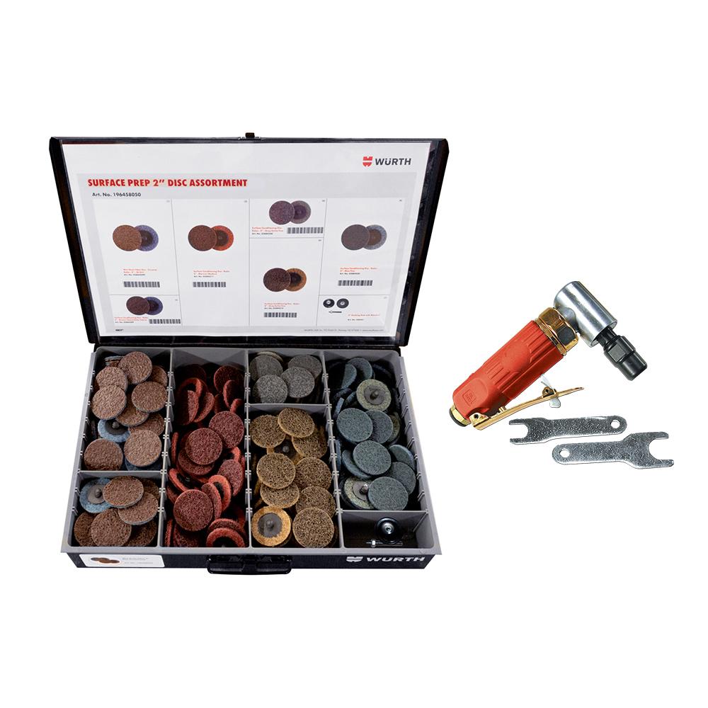 Abrasives, Cutting & Drilling | Mini Resin Fiber 2" Disc Asst With Tool