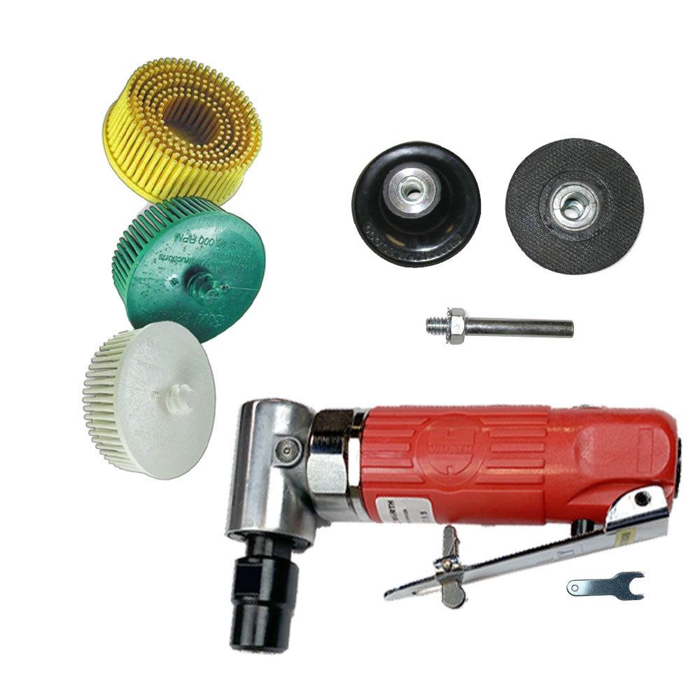 Abrasives, Cutting & Drilling | Bristle Surface Conditioning Discs with Angle Die Grinder Pack