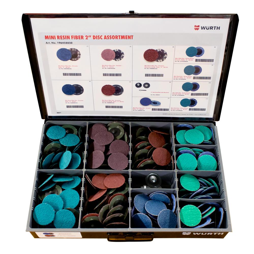 Abrasives, Cutting & Drilling | Mini Resin Fiber and Cloth 2 Inch Disc Assortment