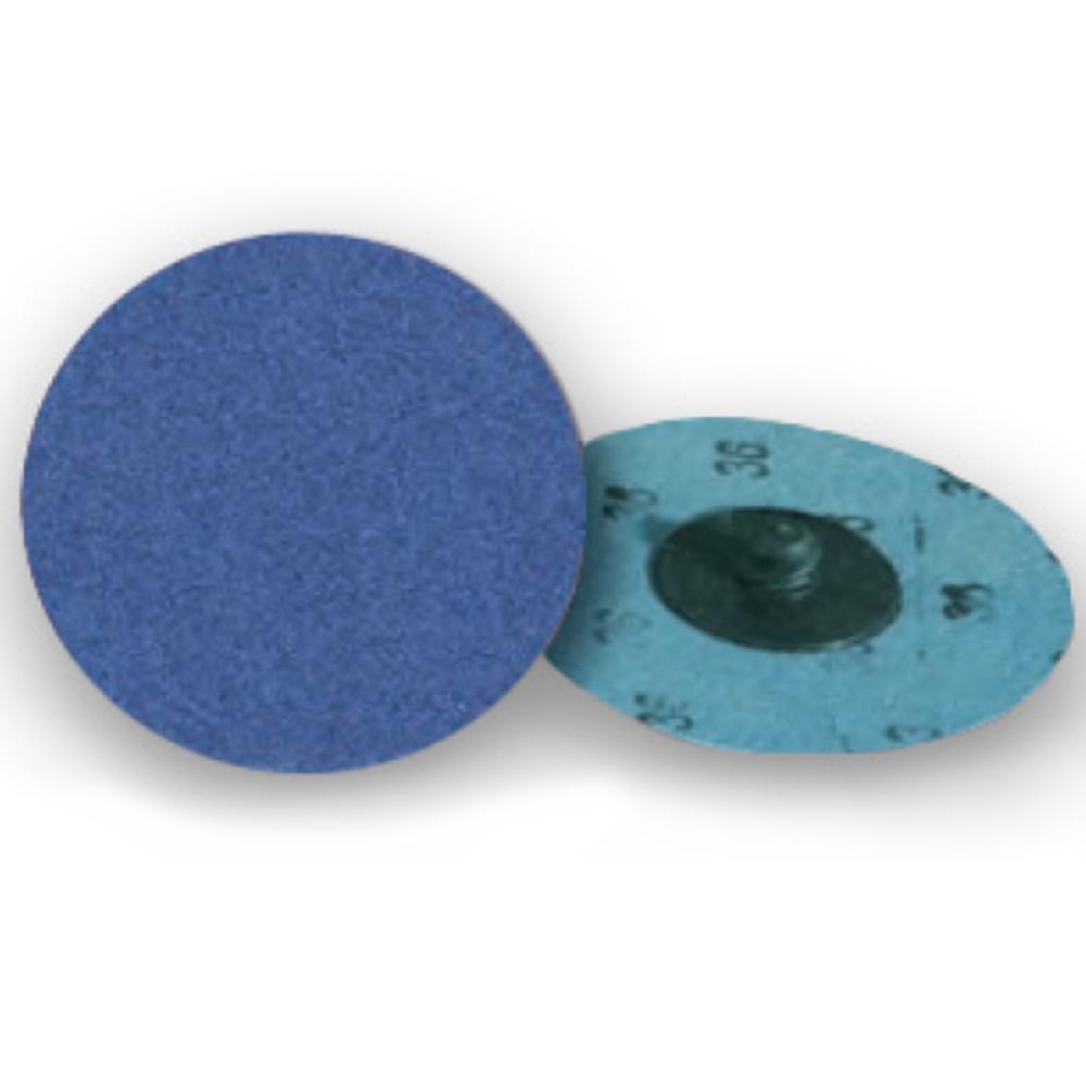 Abrasives | Mini Cloth Disc – Zee Supreme – Type ‘R’ – 2 Inch – 50 Grit – 25 Pack