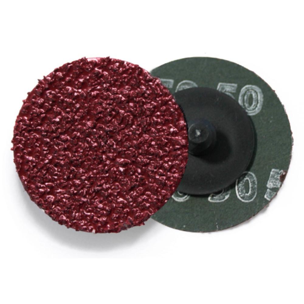 Abrasives | Mini Resin Fiber Disc – Premium Aluminum Oxide – Type ‘R’ – 2 Inch – 50 Grit – 50 Pack