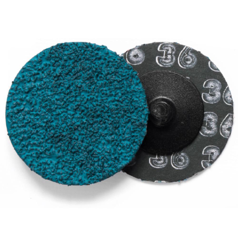 Abrasives | Mini Resin Fiber Disc – Zirconia Zee Supreme – Type ‘R’ – 3 Inch – 120Grit – 25 Pack