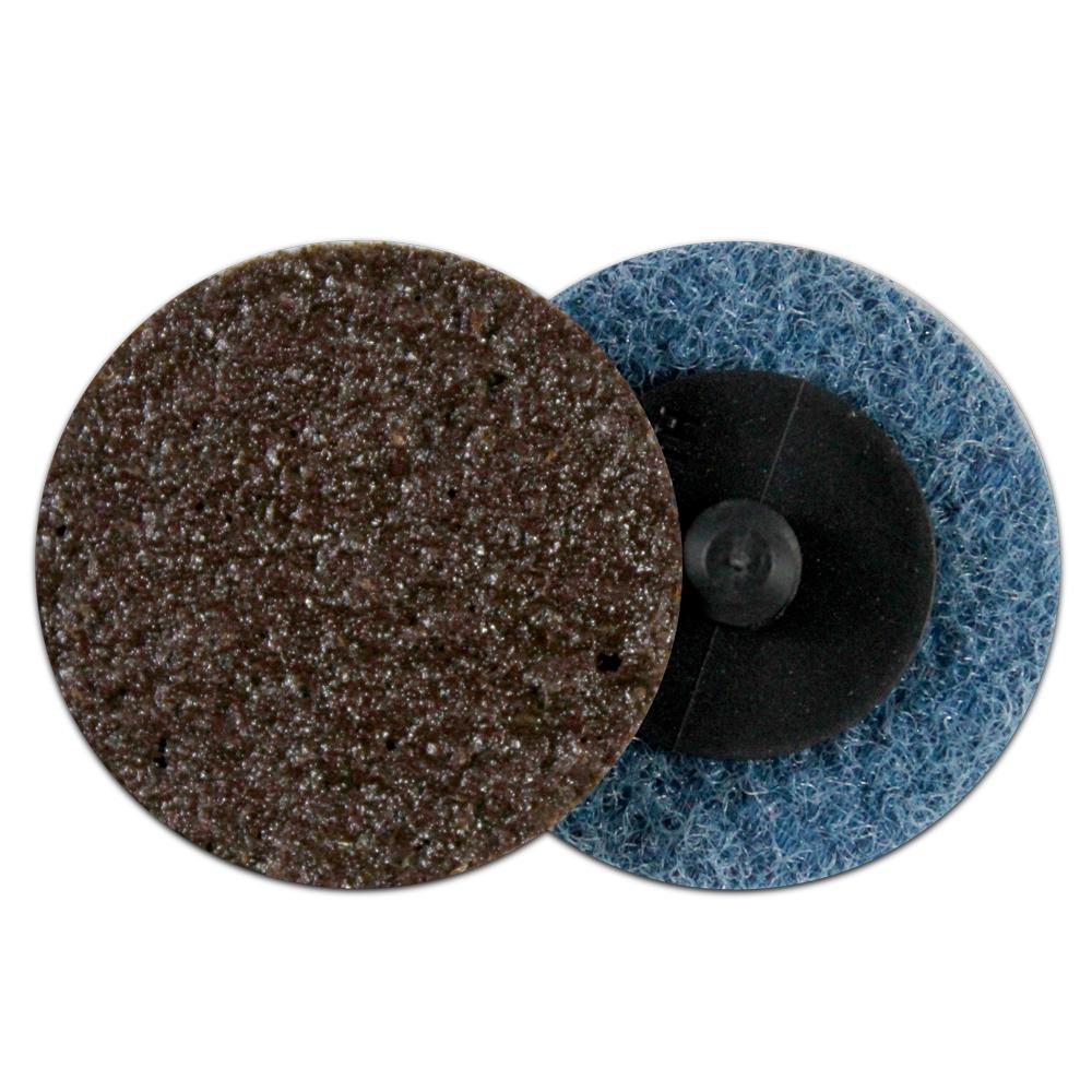 Abrasives | Mini Surface Conditioning Disc – Type ‘R’ – 2 Inch – Brown Extra Coarse – 50 Pack