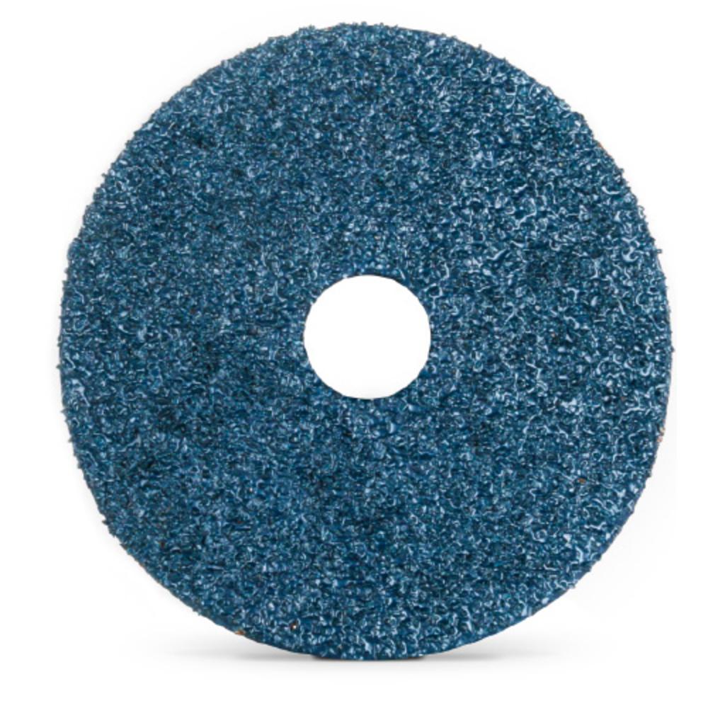 Abrasives | Resin Fiber Disc – Premium Zirconia – 4-1/2 Inch x 7/8 Inch – 80 Grit – 25 Pack