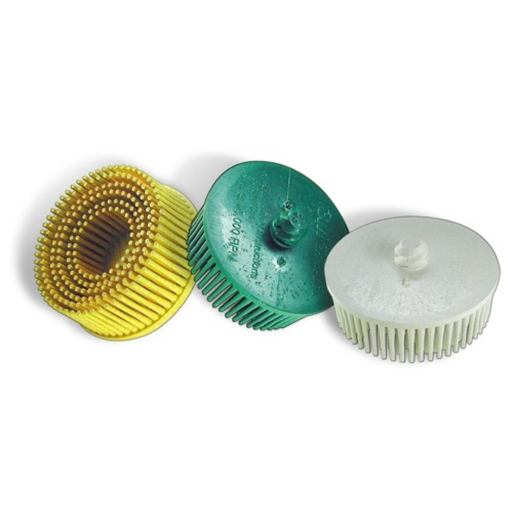 Abrasives | Surface Conditioning Bristle Disc – Green – 2 Inch – Coarse – 5 Pack