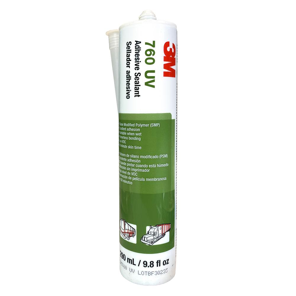 Adhesive and Bonding | 3M Adhesive Sealant 760 UV Black cartridge 290 ml