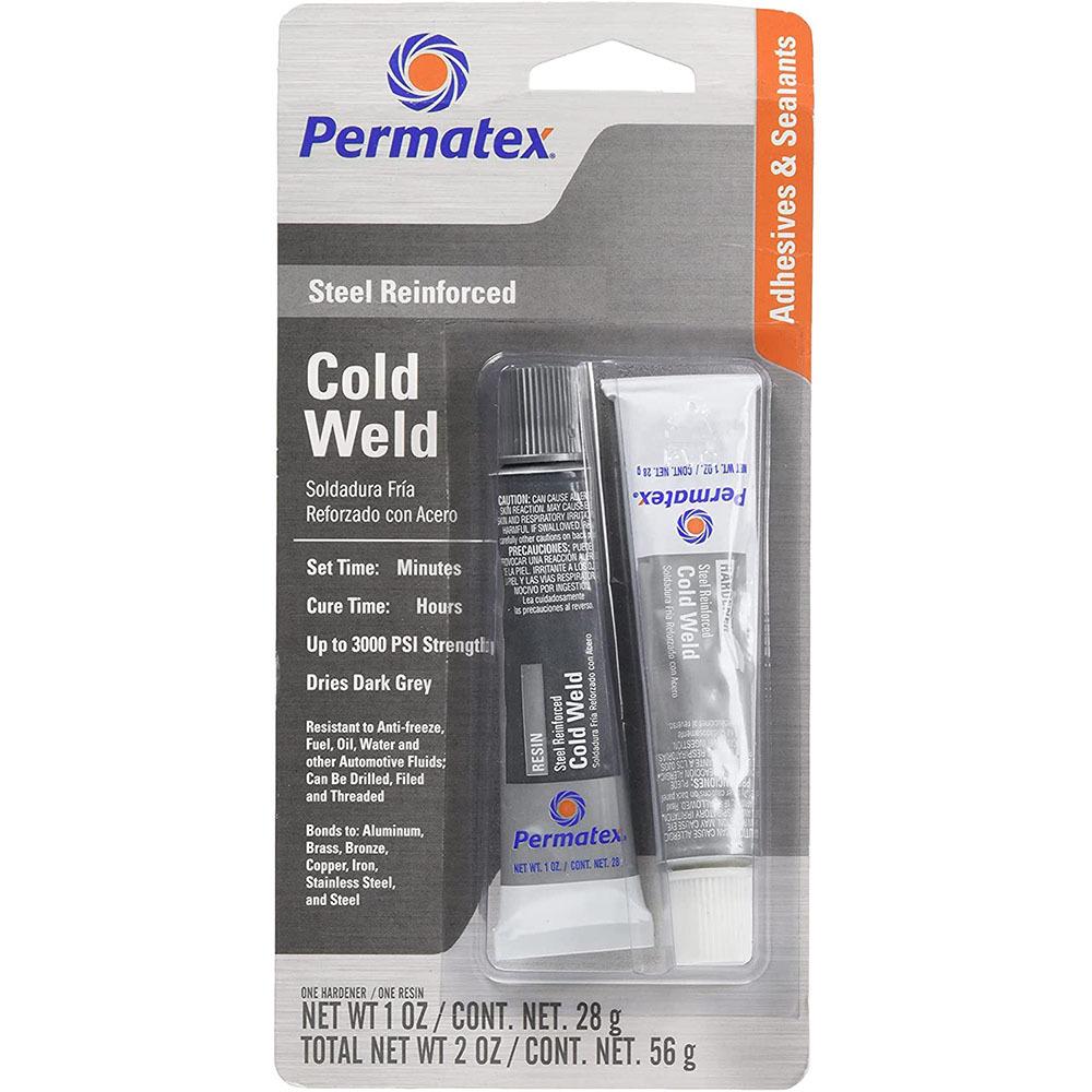 Adhesive and Bonding | Permatex Cold Weld 2 Part Epoxy, 2oz. – 3 Pack