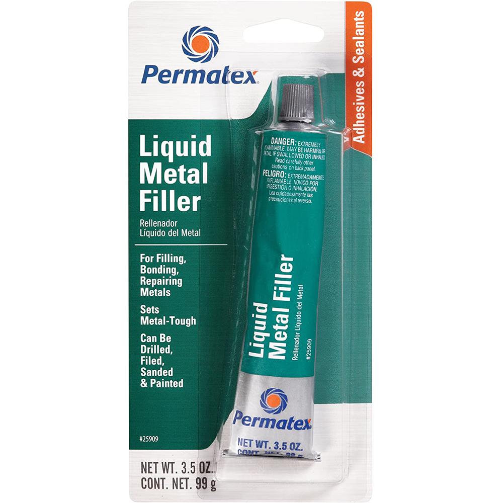 Adhesive and Bonding | Permatex Liquid Metal Filler – 6 Pack