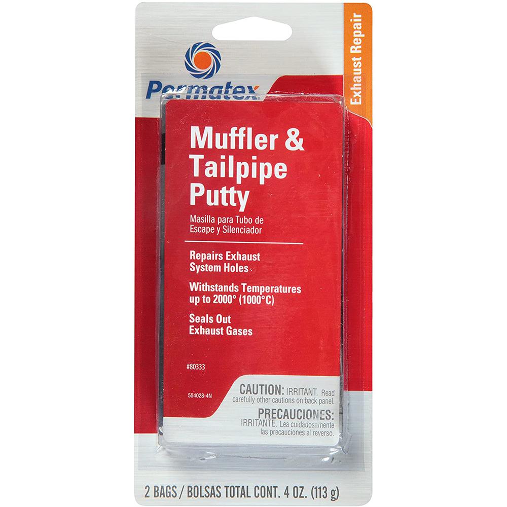 Adhesive and Bonding | Permatex Muffler & Tailpipe Putty – 6 Pack