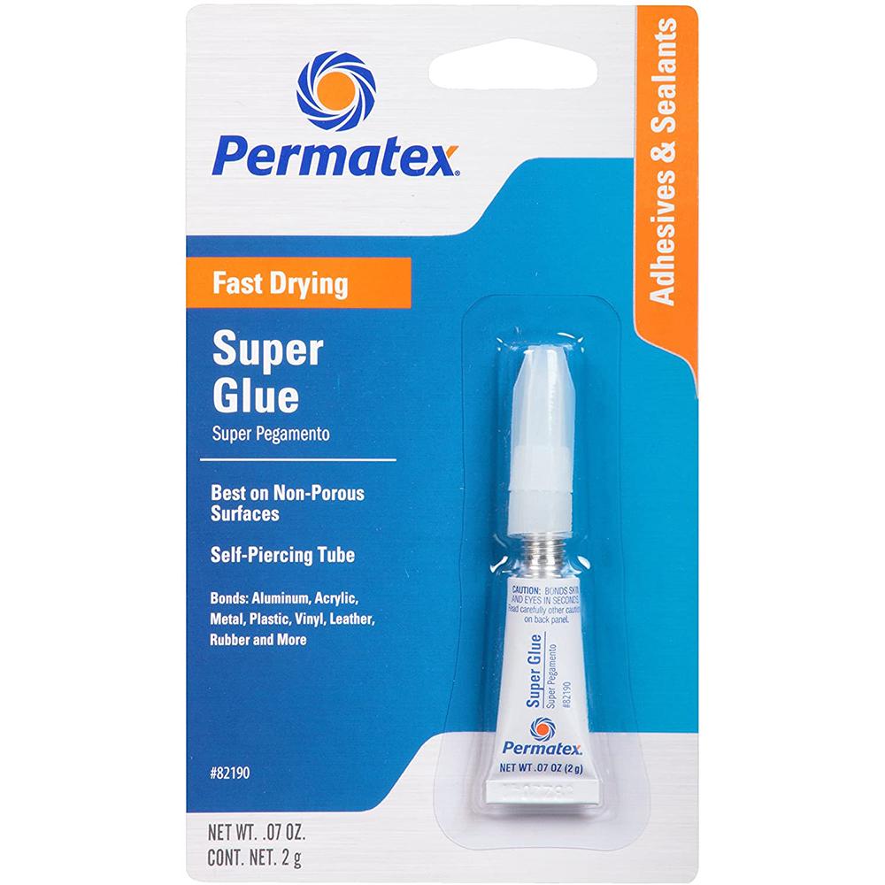 Adhesive and Bonding | Permatex Super Glue, 2g – 12 Pack