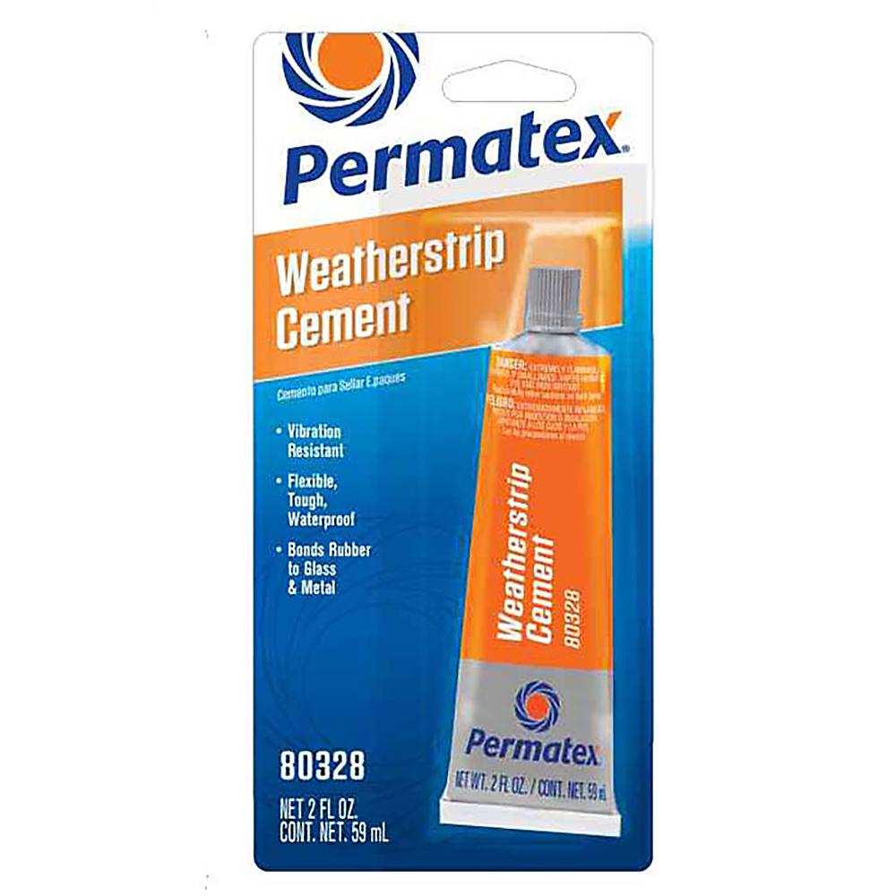 Adhesive and Bonding | Permatex Weatherstrip Cement, 2 fl. oz