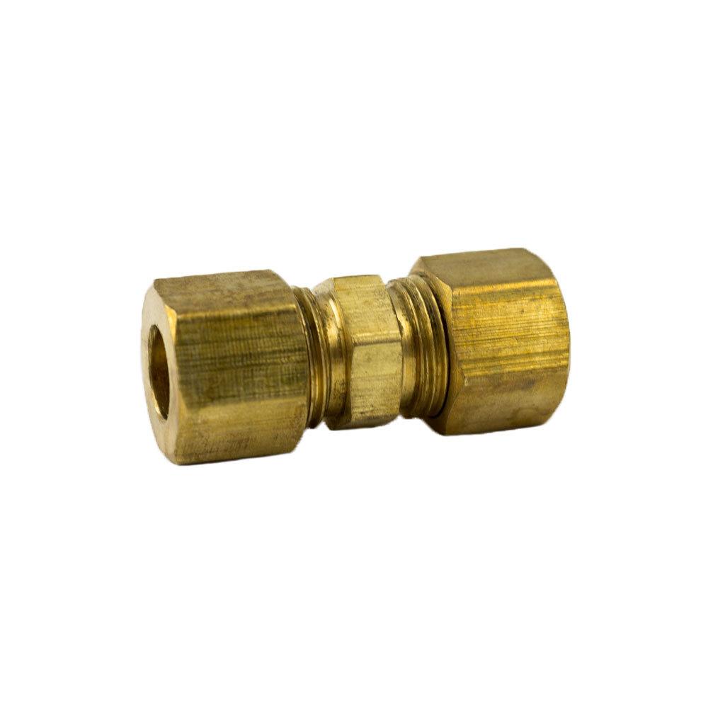 Brass Fittings | Brass Compression – Fittings Union Coupling – 1/2 Inch Tube – 5 Pack