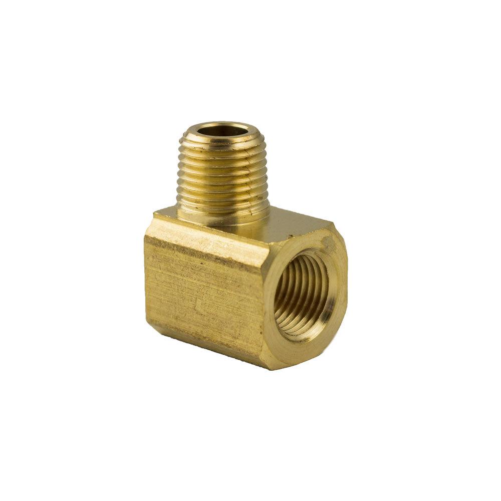 Brass Fittings | Brass Pipe – Fittings Extruded 90-Degree Street Elbow – 1/2 Inch Female Pipe Thread (FPT) x 1/2 Inch – 5 Pack