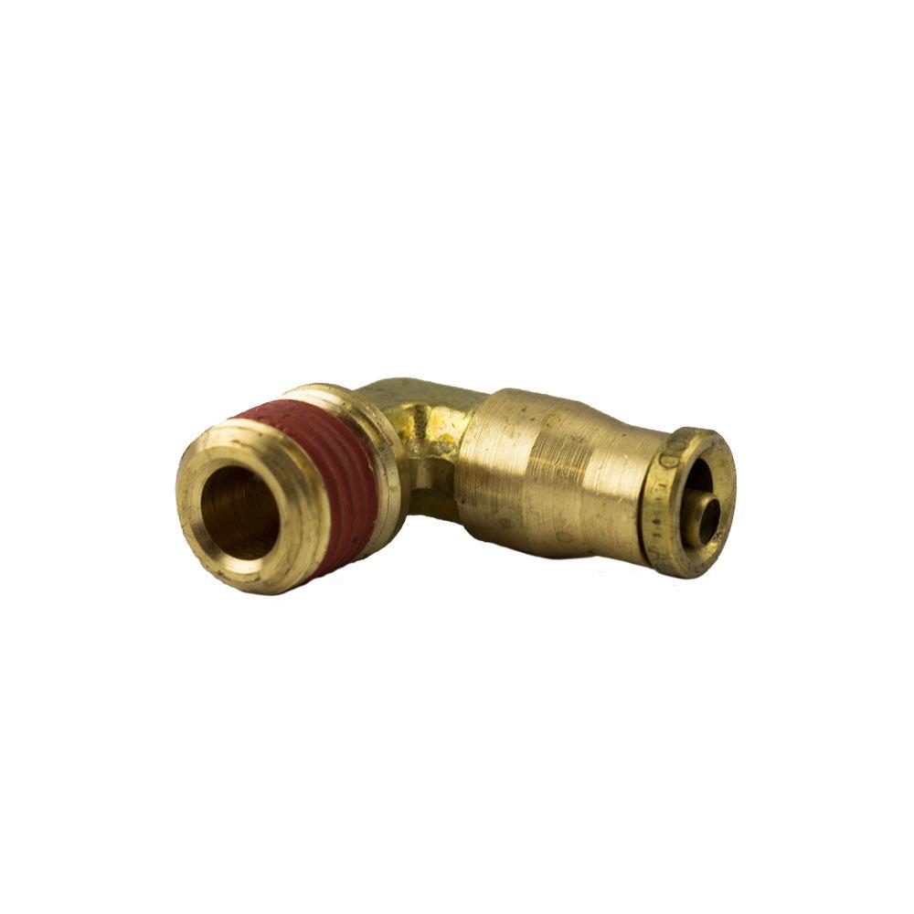 Brass Fittings | Brass Push-To-Connect – DOT Air Brake – Nylon Tubing – 90-Degree Elbow – 5/8 In Tube x 1/2 In Male P – 2 Pack