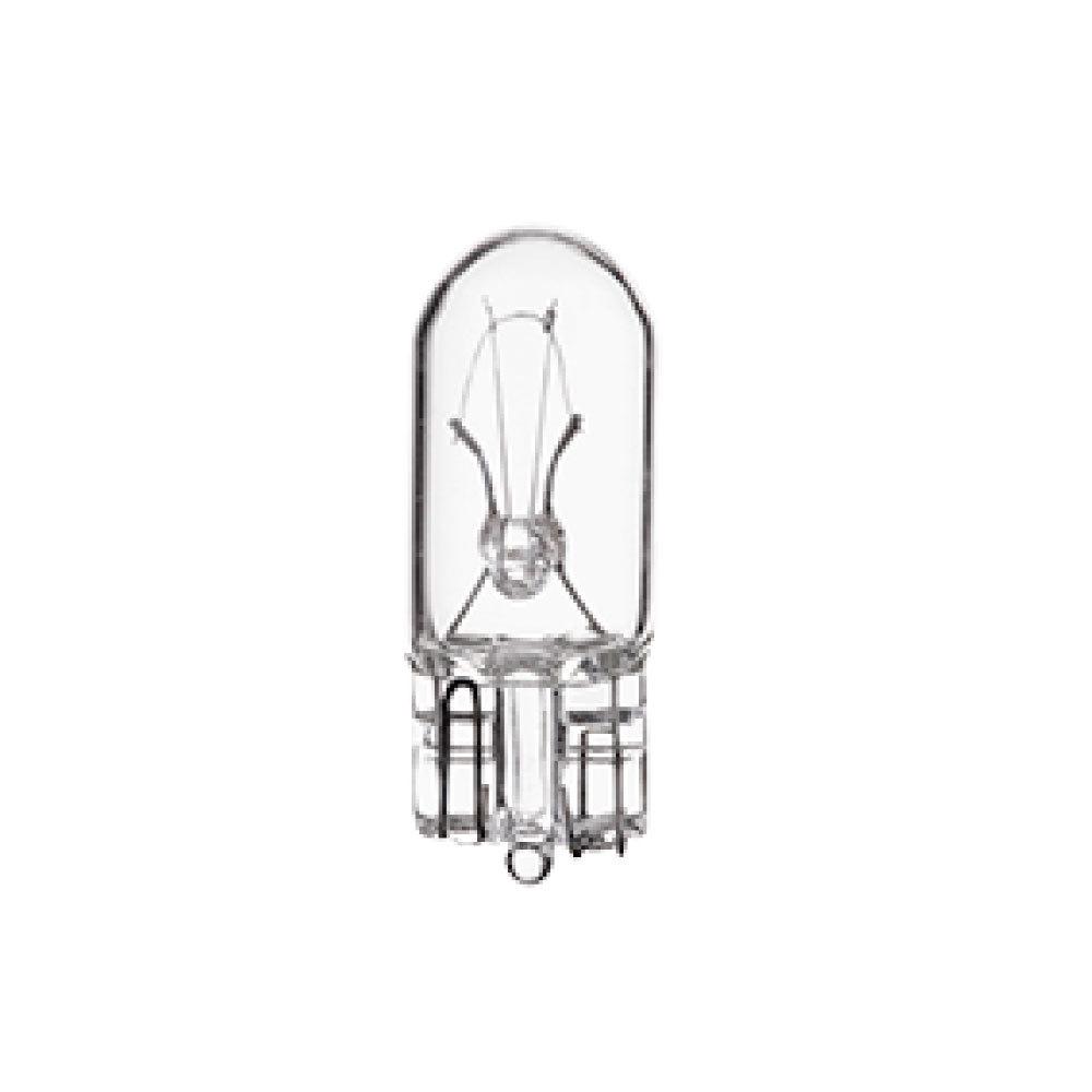 Bulbs | 14 V-4.9 Watts MINI T3 1/4 WEDGE .35 Amps #168 Bulb – 10 Pack