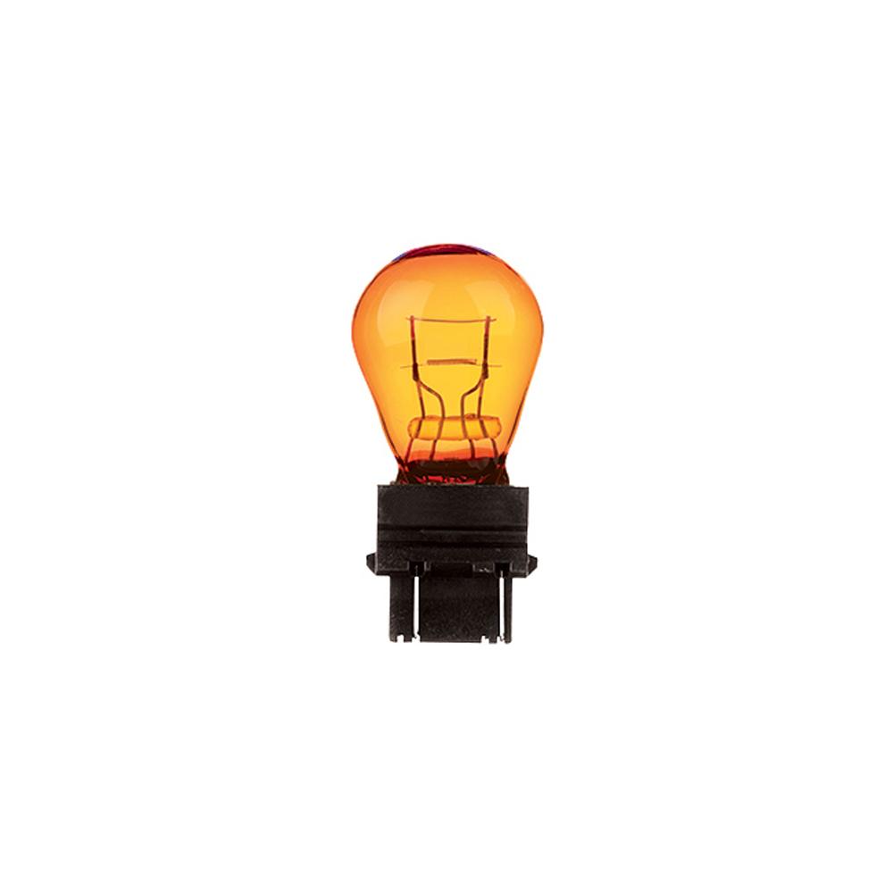 Bulbs | BULB 4157NALL-12.8/14-28/8W Natural Amber Long Life S8DF Wedge