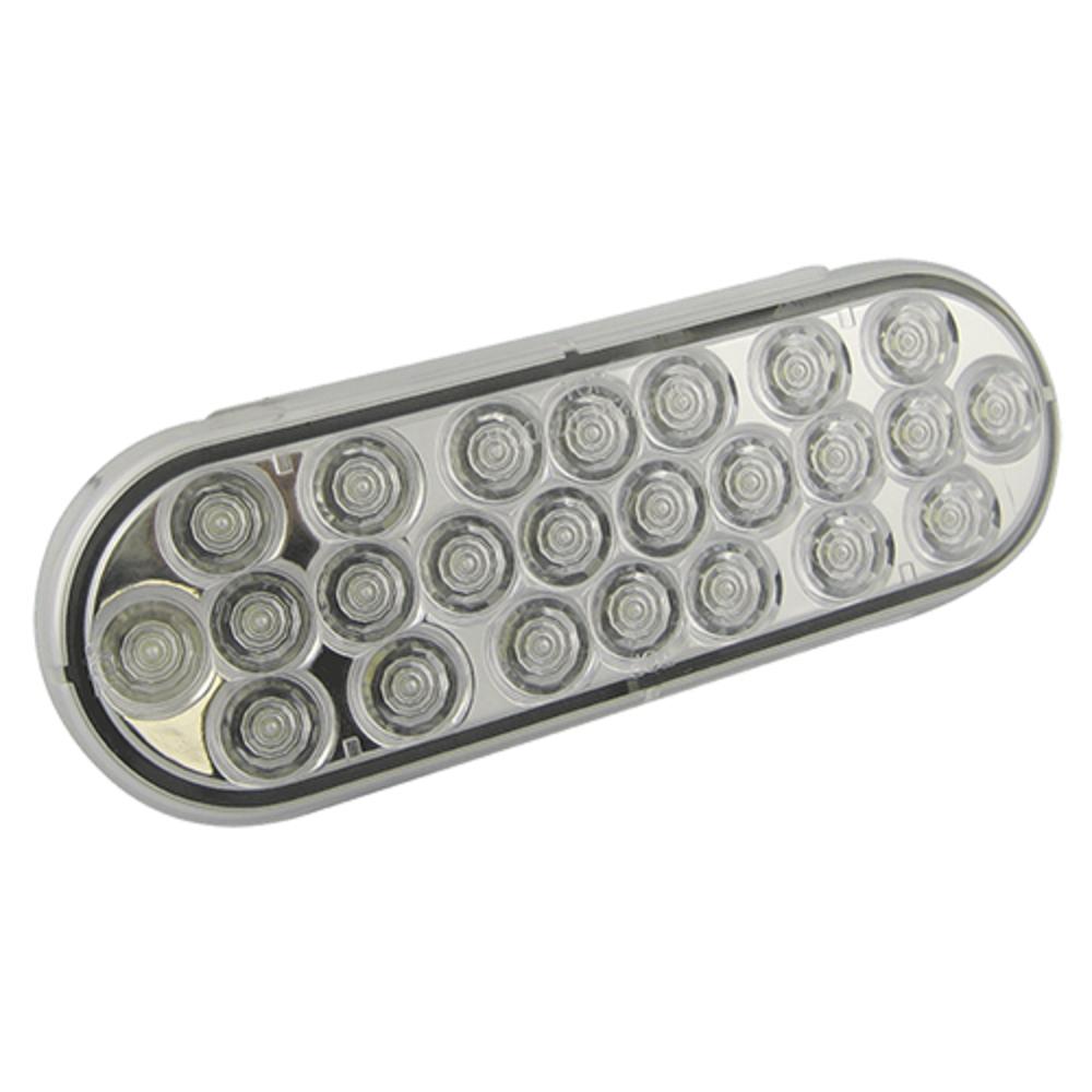 Bulbs | Clear Back up Oval 24 LEDS 6 1/2"X 2 1/4"X 1"