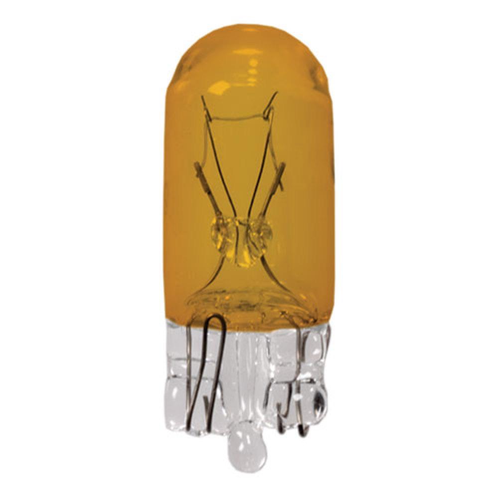 Bulbs | DURATEK Light Bulb 2827 (12V .4A T3-1/4 Wedge Base Amber) – 10 Pack