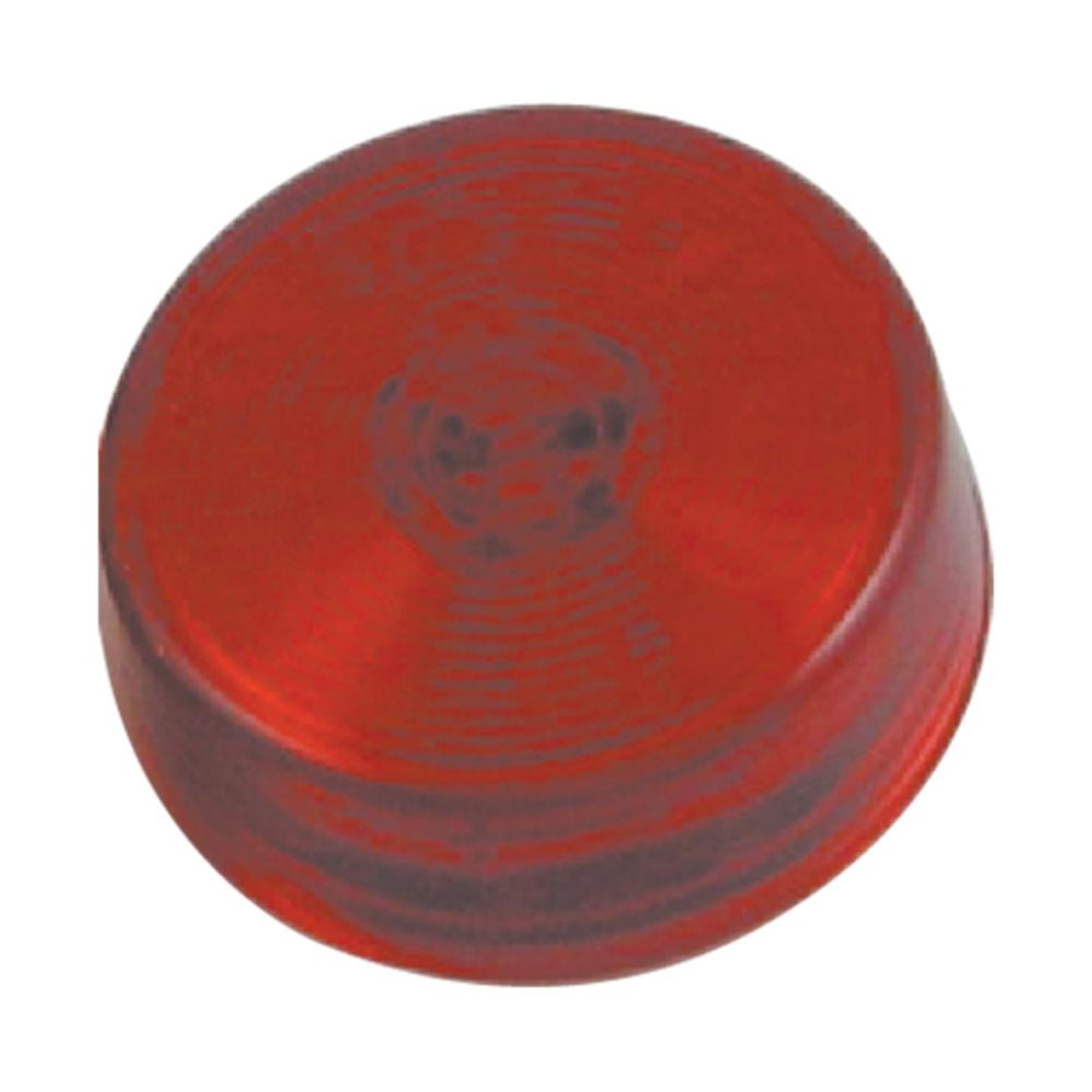 Bulbs | Red Clearance Marker Round 13 LEDS 2 1/2"X 1" – 2 Pack