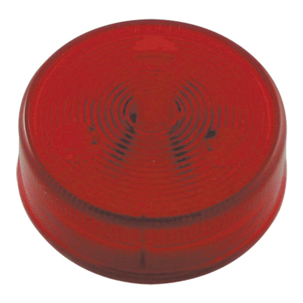 Bulbs | Red Clearance Marker Round 4 LEDS 2 1/2"X 1" – 2 Pack