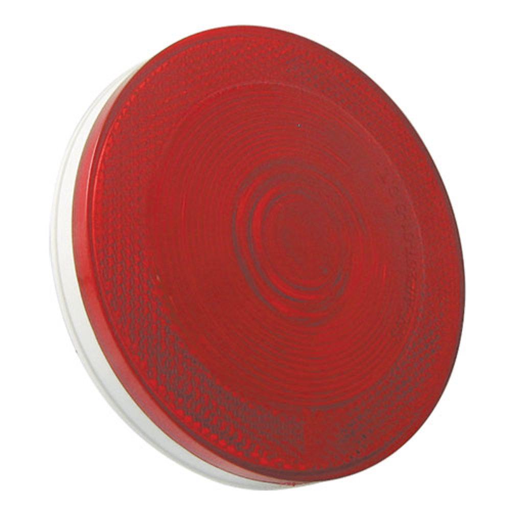 Bulbs | Red Stop/Turn/Clearance Marker 4 1/2" Round Incandescent – 2 Pack