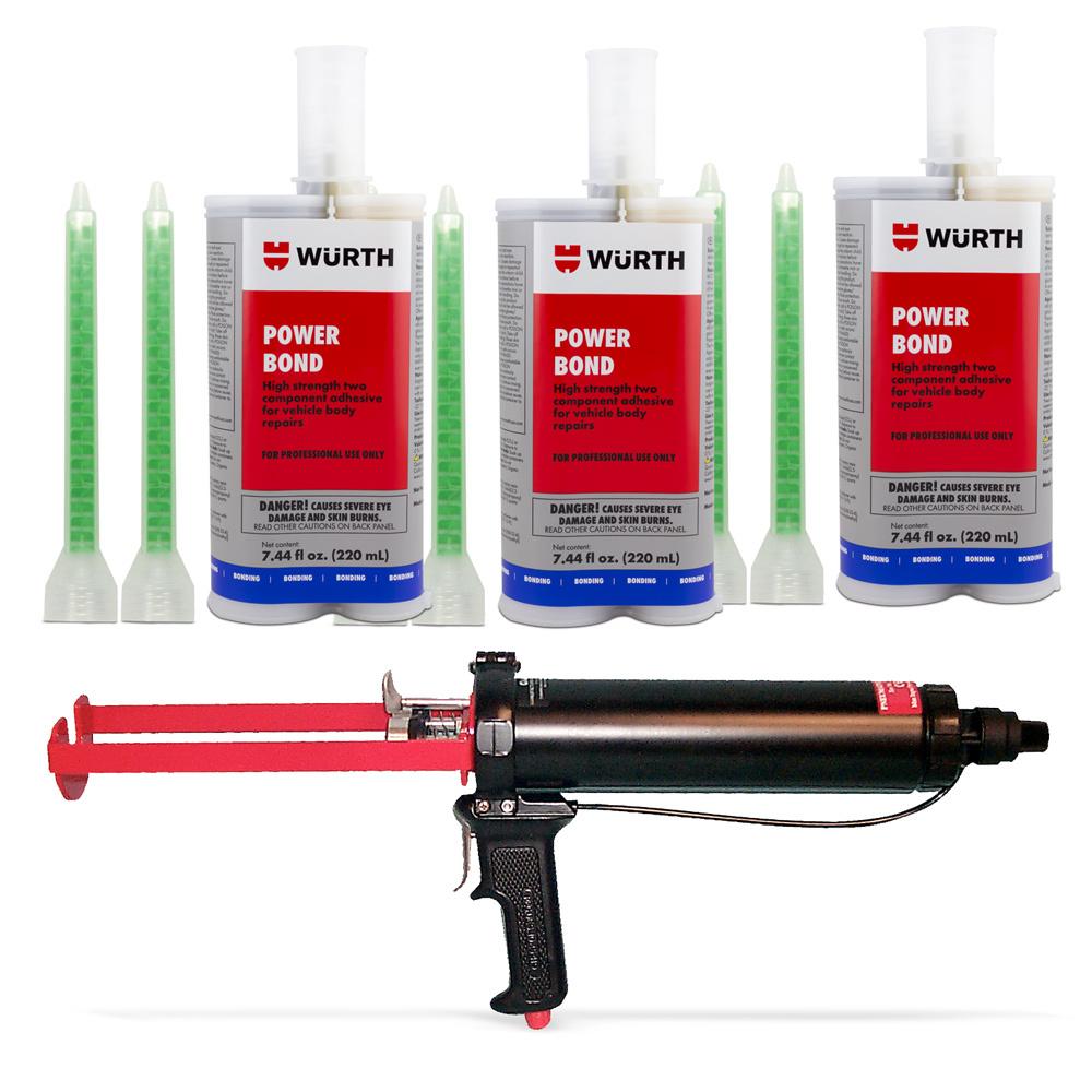 Chemical Products | 3 Power And 1 Pneumatic Caulk Gun Package Deal