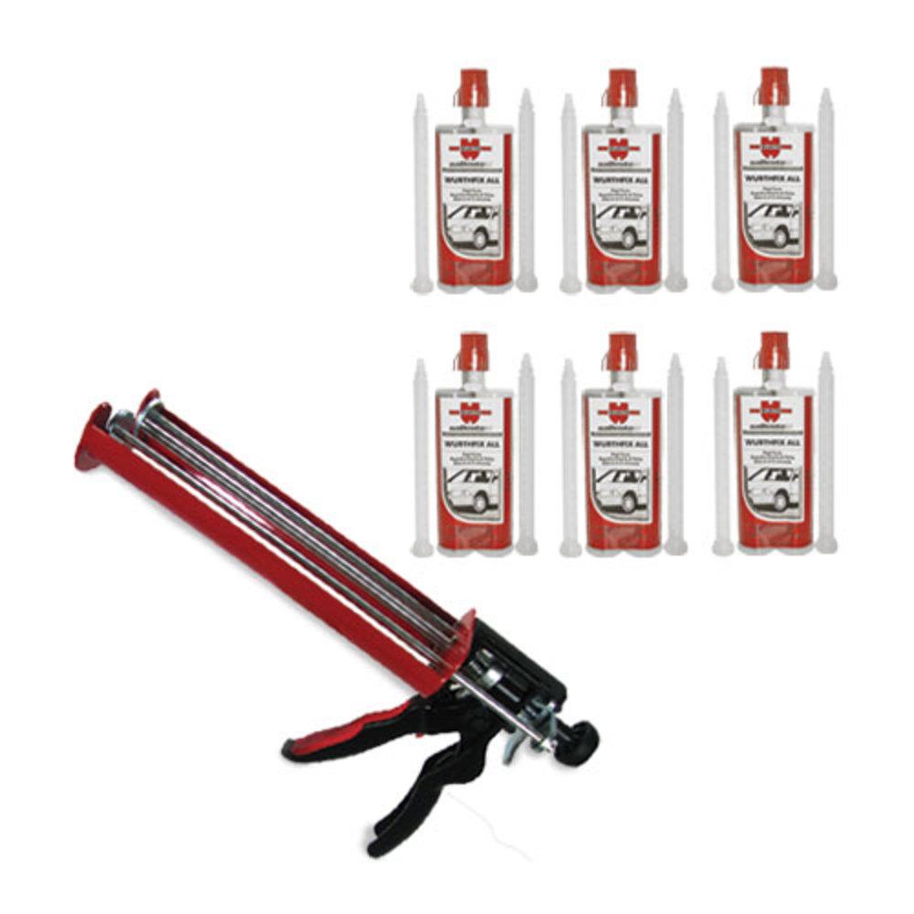 Chemical Products | 6 Fix All with Dual Cartridge Caulking Gun