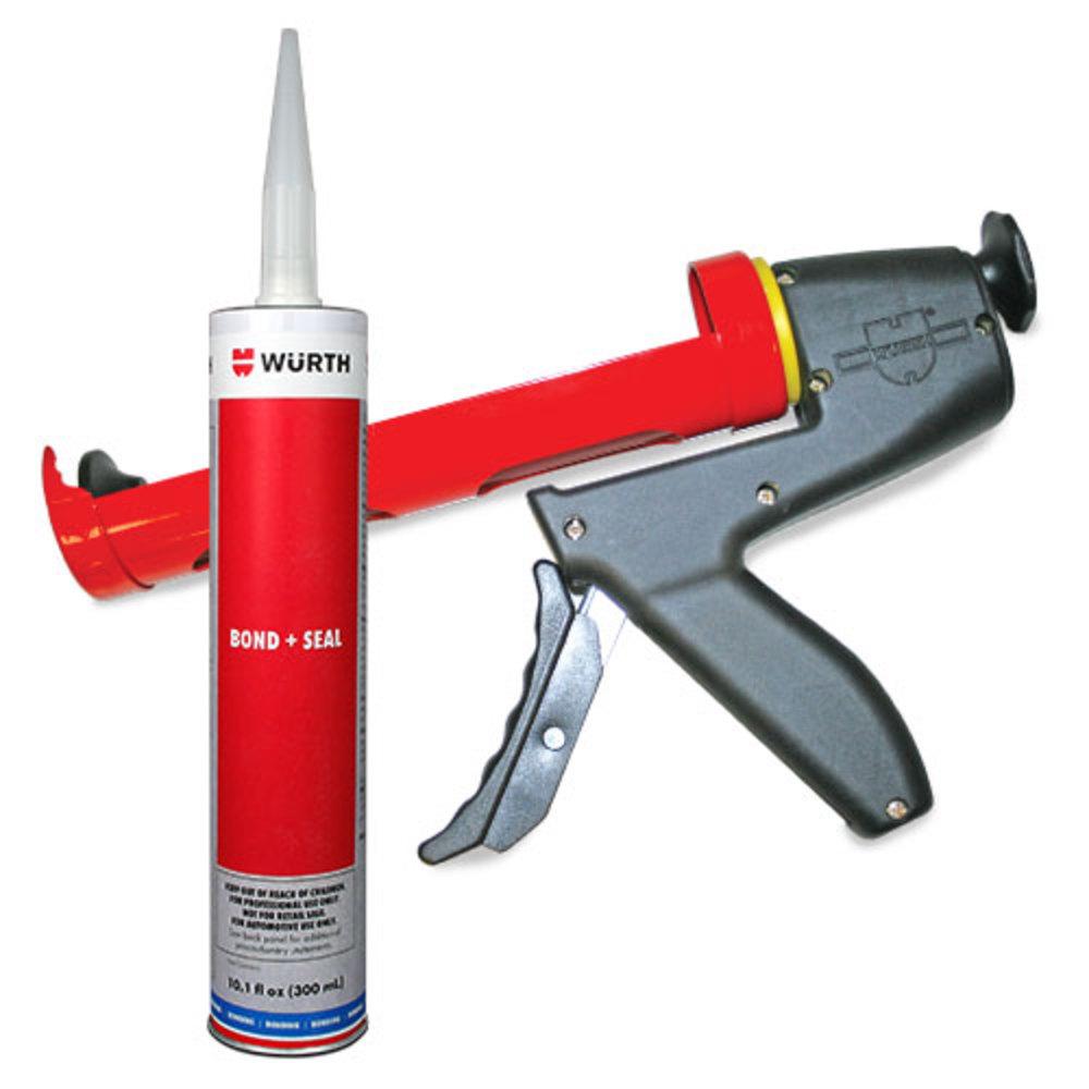 Chemical Products | Adhesiveflex Grey with Deluxe Caulk Gun Package