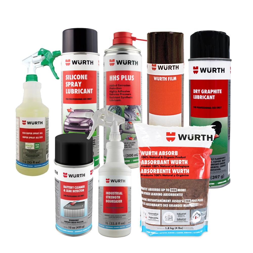 Chemical Products | Lubricant and Cleaner Chemical Package