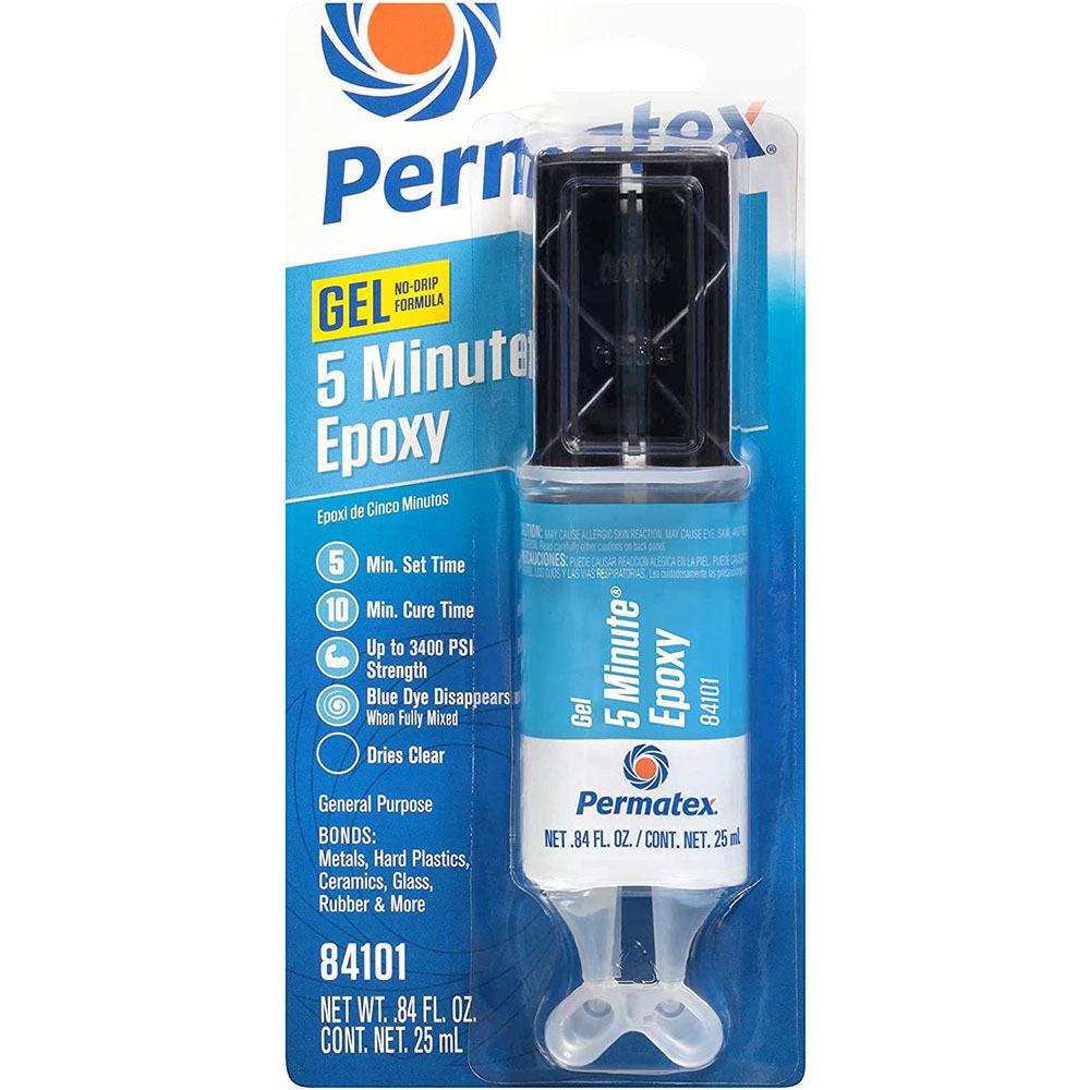 Cleaning and Care | Permatex 5 Minute Epoxy Gel, 25ml – 6 Pack