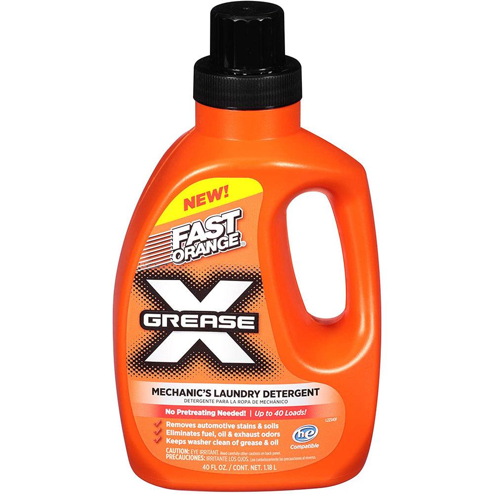 Cleaning and Care | Permatex Fast Orange Grease X Mechanic’s Laundry Detergent, 40 fl. oz