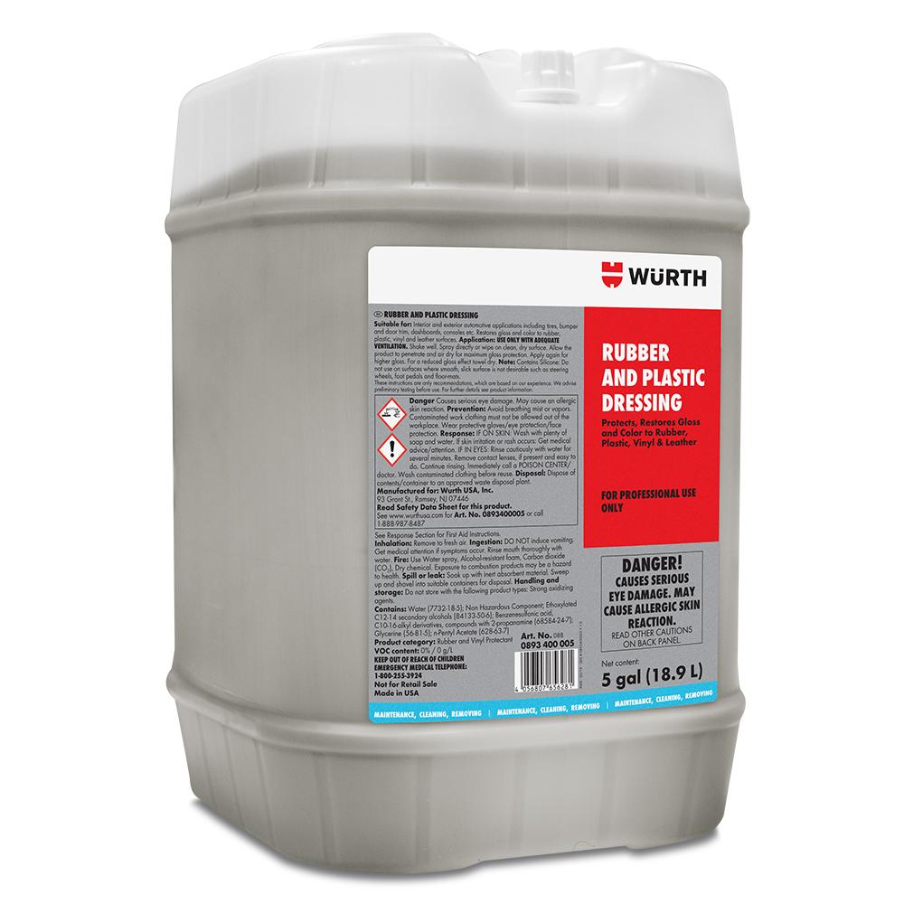 Cleaning and Care | Rubber and Plastic Dressing – 5 Gallons