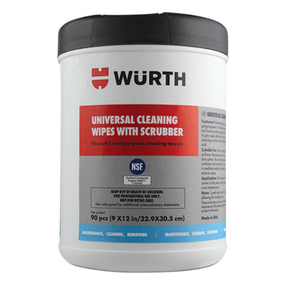 Cleaning and Care | Universal Cleaning Wipes With Scrubber – 90 Count