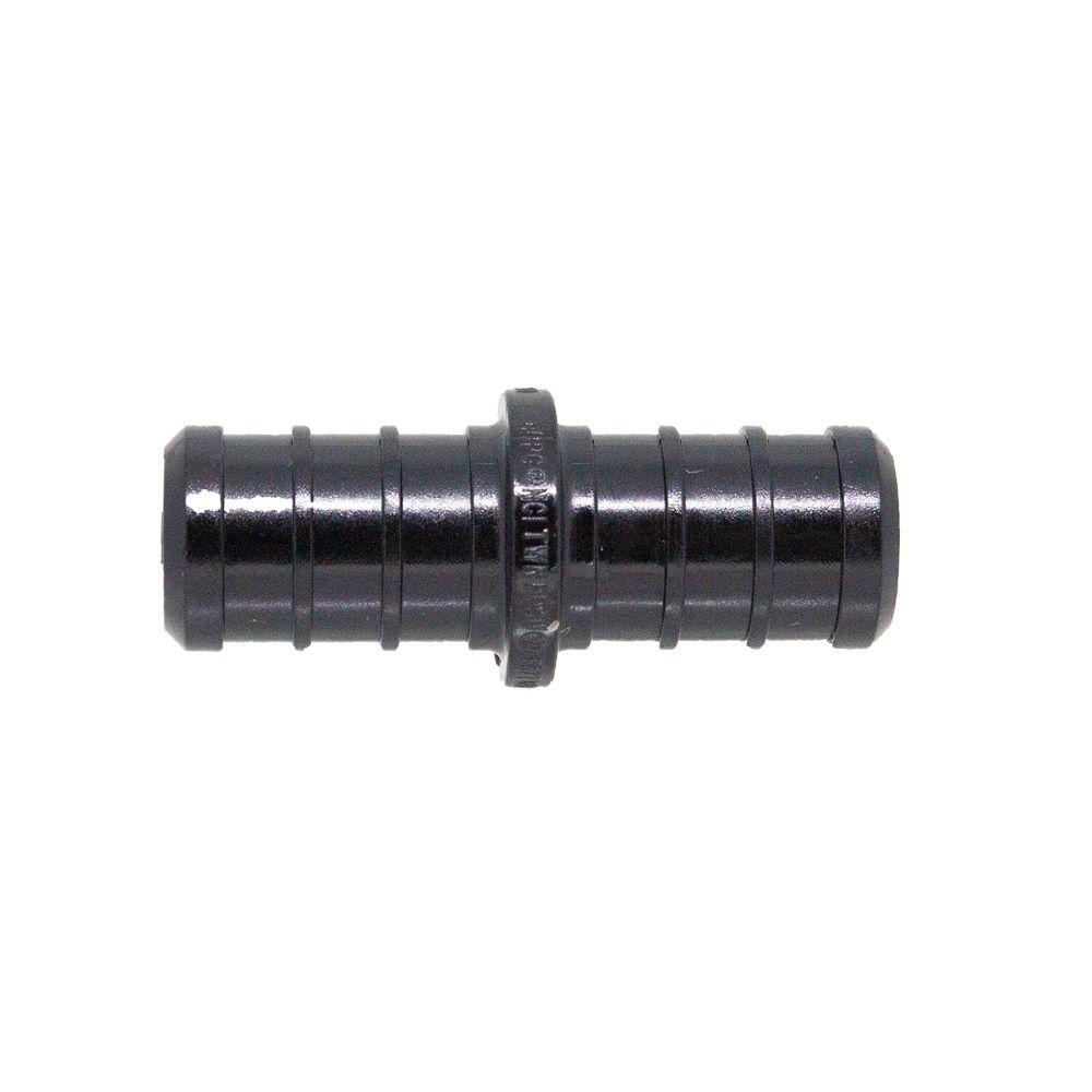 Composite Fittings | Black 1" Pex Coupling – 10 Pack