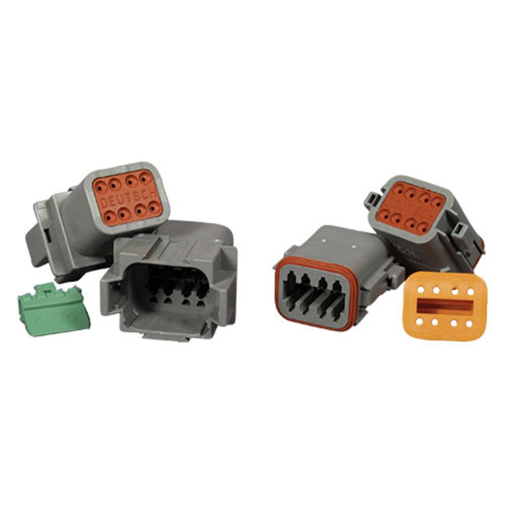 Connectors | Deutsch Connectors – Plug Wedge Lock for DTM Series – 8 Pin – WM-8S – 50 Pack