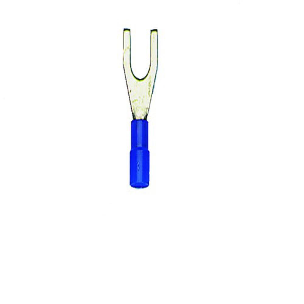 Connectors | Fork Connector Blue 5MM – 100 Pack