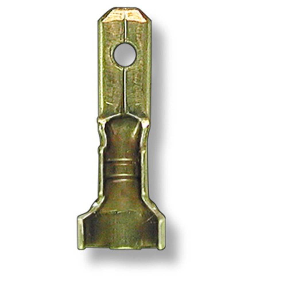 Connectors | Male Spade Connector Non-Insulated Small Gauge 18 – 100 Pack