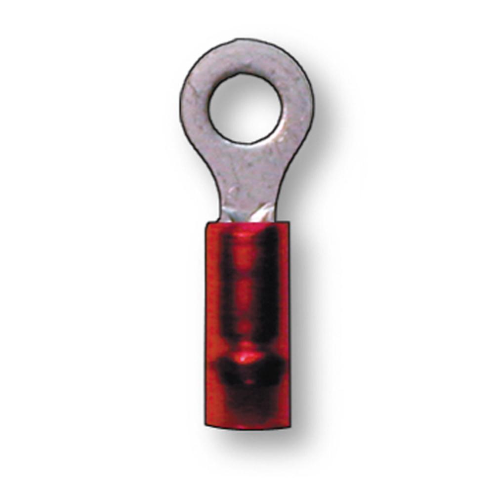 Connectors | Nylon Ring Connector 4MM Red – 50 Pack