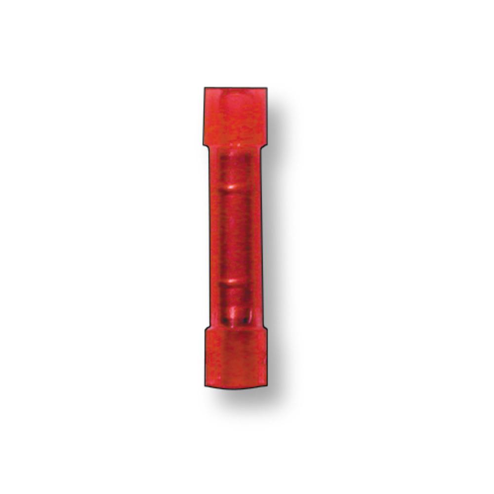 Connectors | Red Butt Connector Nylon – 60 Pack