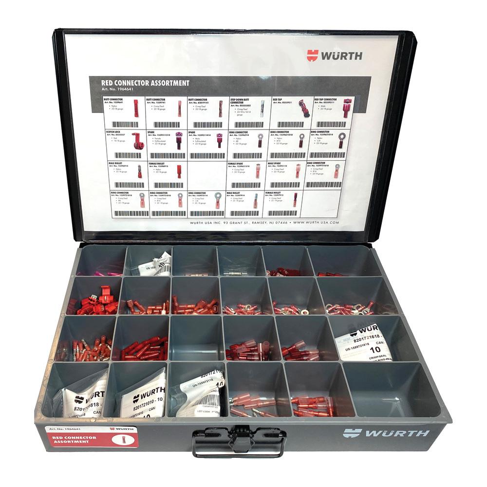 Connectors | Red Connector Assortment