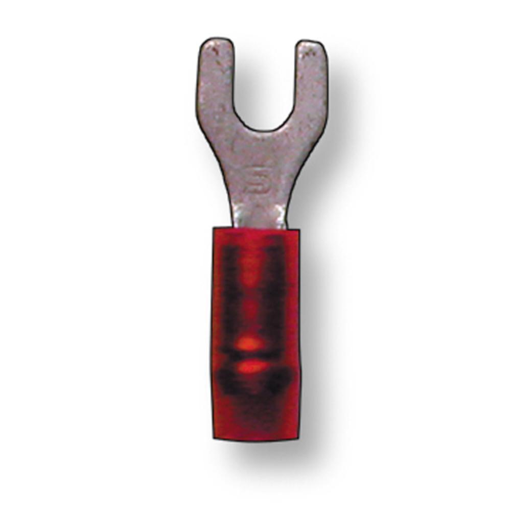 Connectors | Red Fork Connector 3MM – 25 Pack