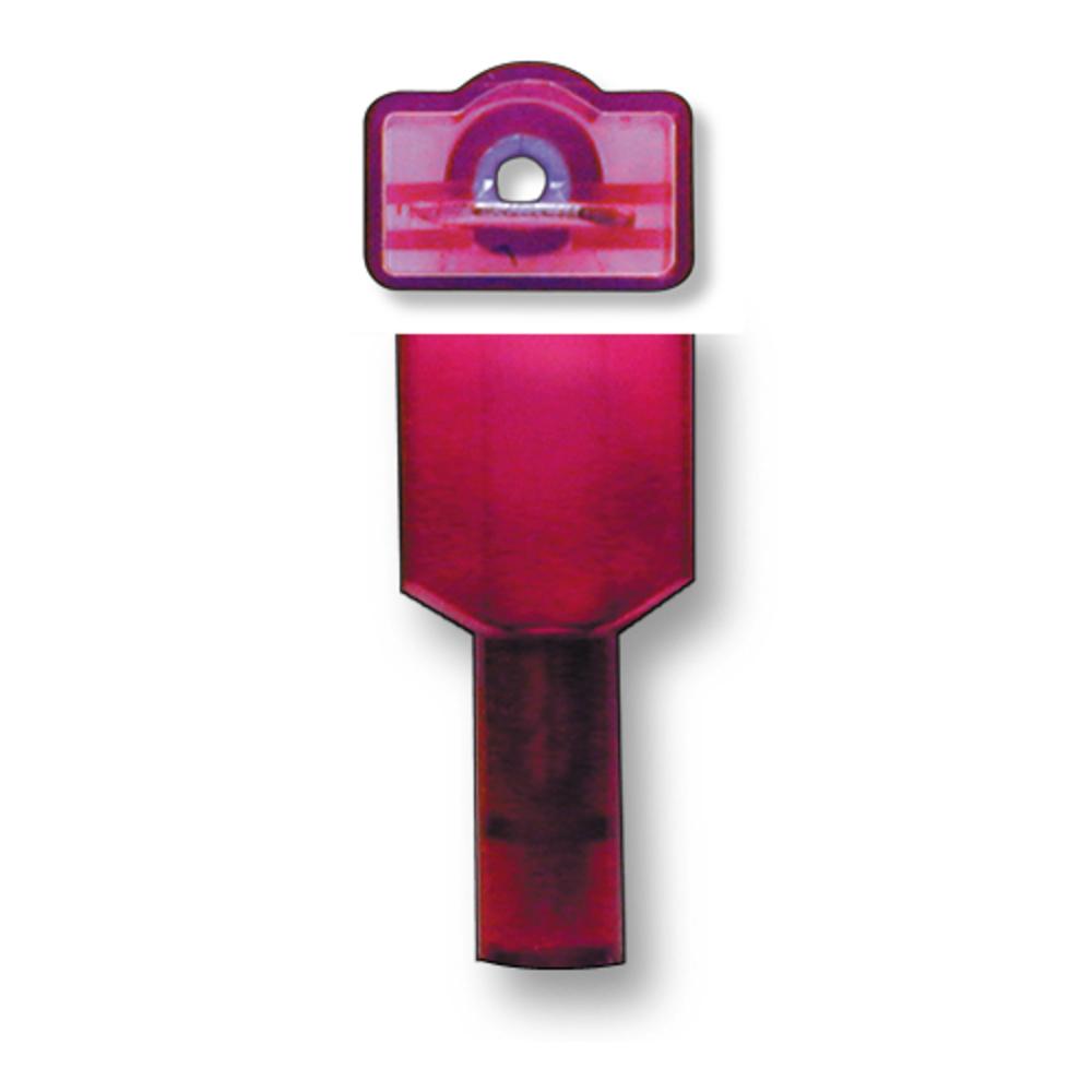 Connectors | Red Male Spade Connector Fully-Insulated 1/4 – 50 Pack