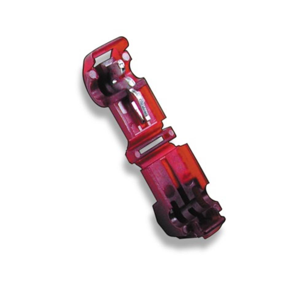 Connectors | Red Tee Tap Connector – 25 Pack