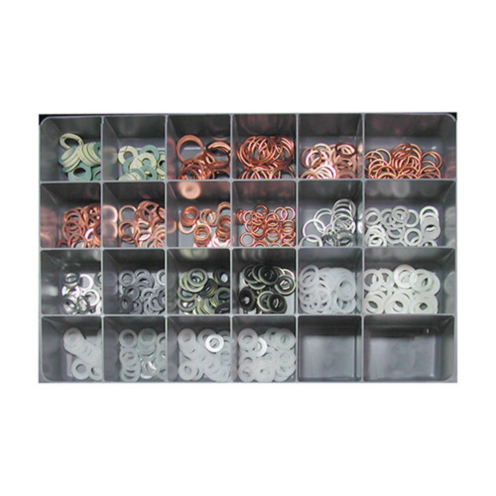 Fasteners | Drain Plug Sealing Ring Assortment 550 Pcs