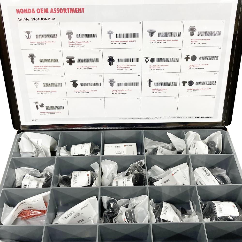 Fasteners | Honda OEM Assortment 332pc