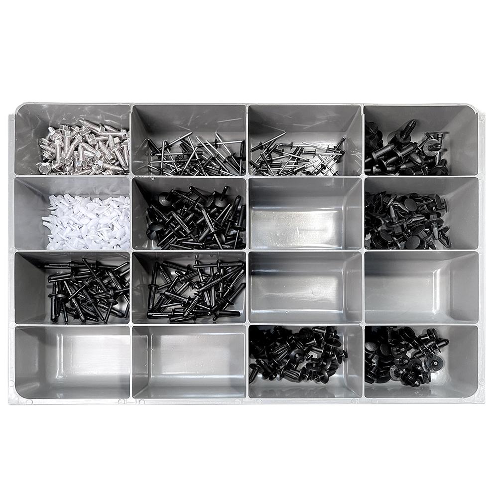 Fasteners | Mopar OEM Clip Assortment 450 Pieces