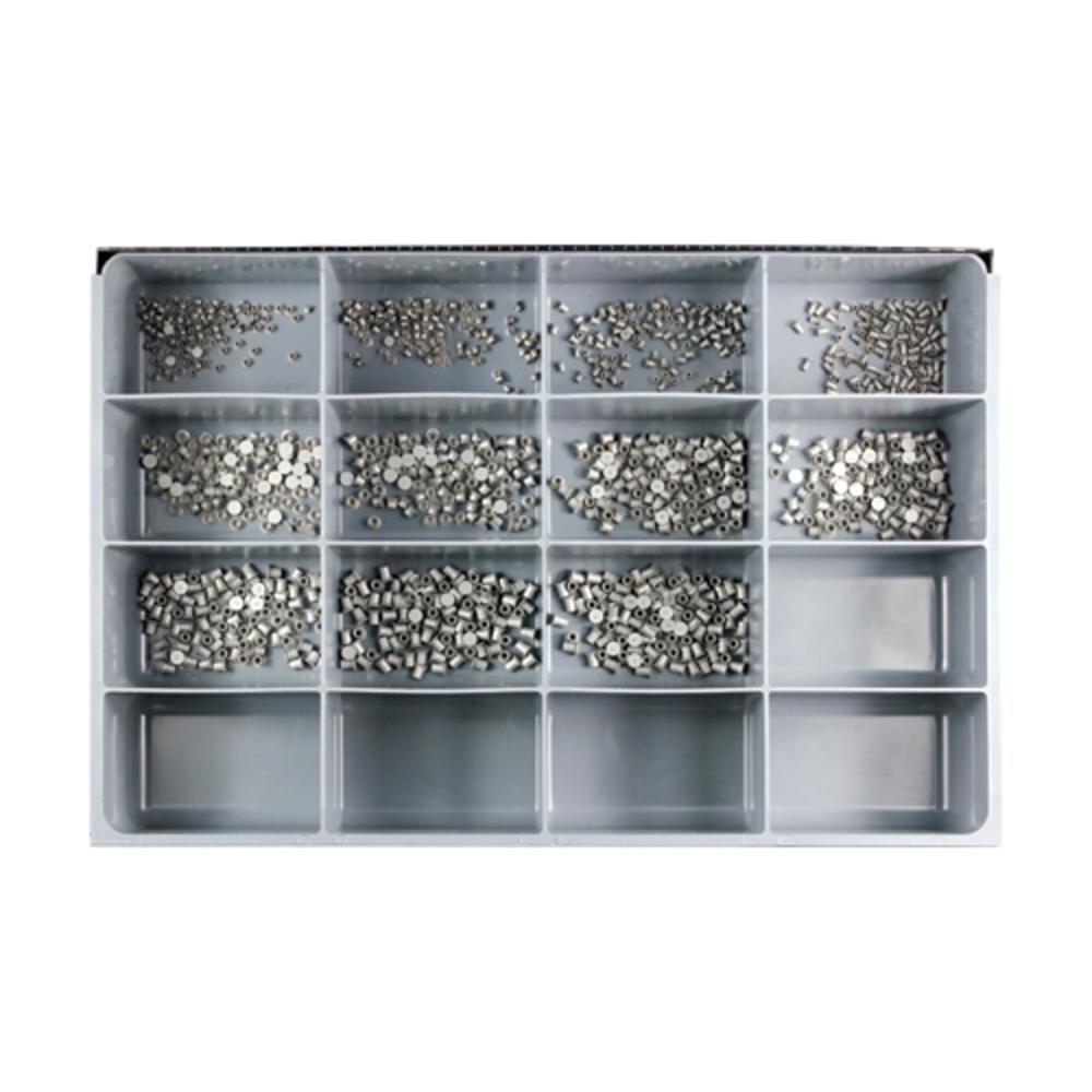 Fasteners | SELF-PIERCING RIVET ASSORTMENT 1100 PCS