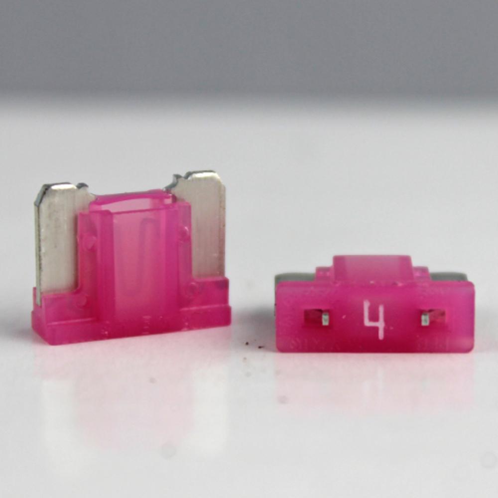 Fuses | Low Profile Mini Fuse 4 Amp Pink