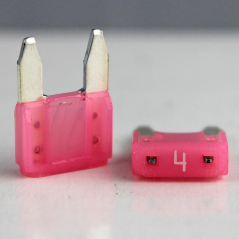 Fuses | Mini Fuse Pink 4 Amp – 15 Pack