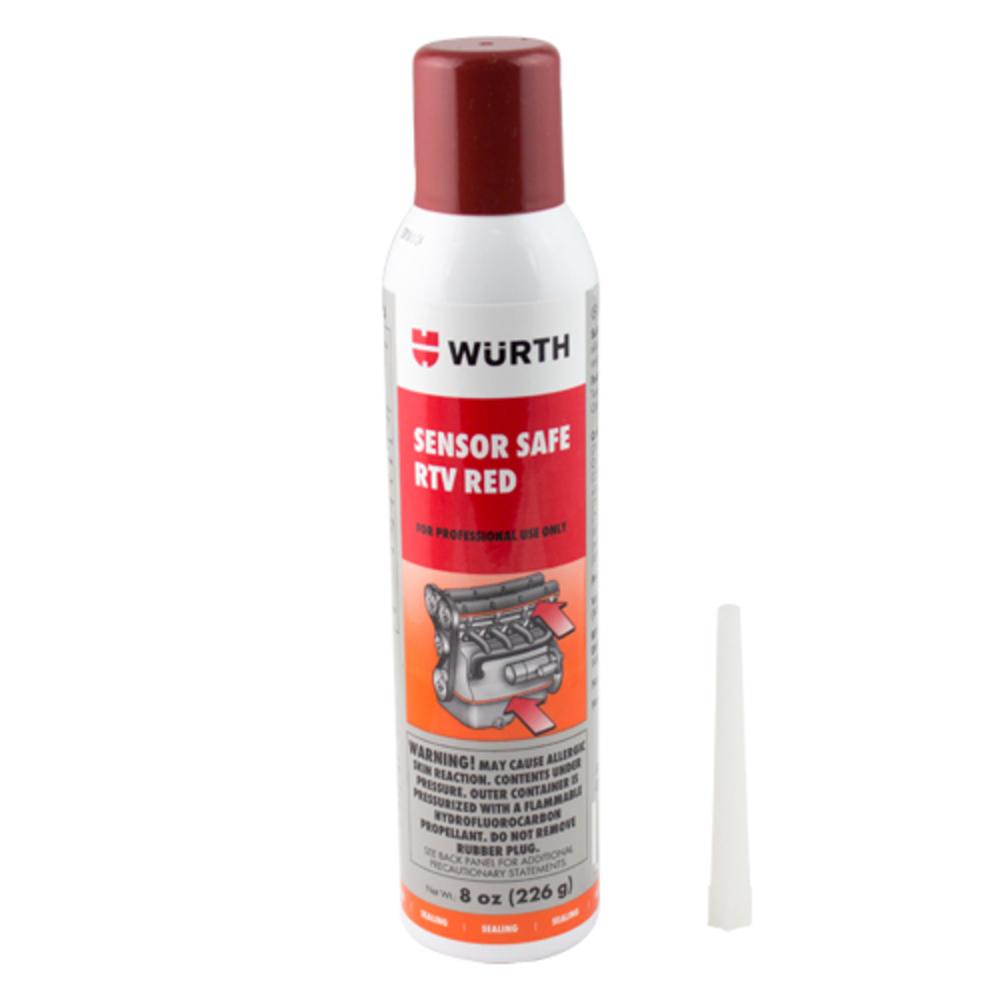 Gasketing Compounds | Sensor Safe RTV Red 8 Oz – 3 Pack